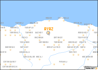 map of Ayaz