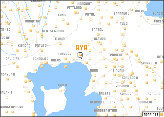 map of Aya