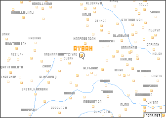 map of ‘Aybah