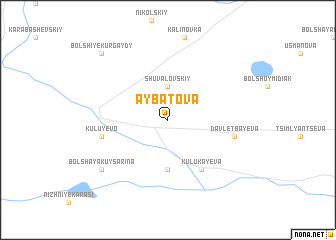 map of Aybatova