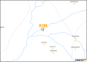 map of Ayba