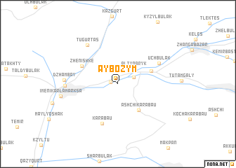 map of Aybozym