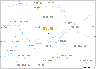 map of Āychī