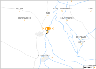map of Aydar
