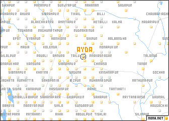 map of Āyda