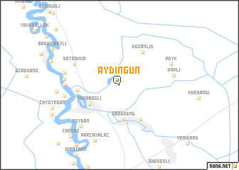 map of Aydıngün