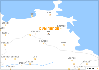 map of Aydınocak