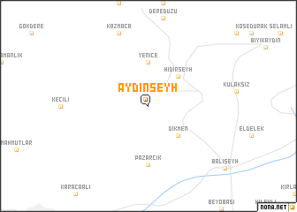 map of Aydınşeyh