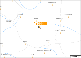 map of Aydoğan