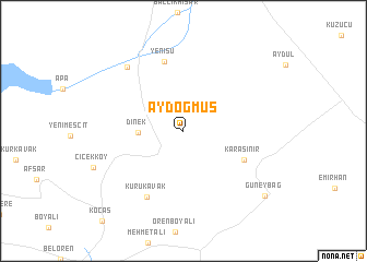 map of Aydoğmuş