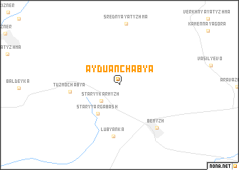 map of Ayduan-Chab\