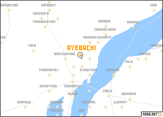 map of Ayebachi