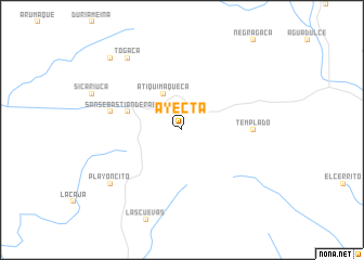 map of Ayecta