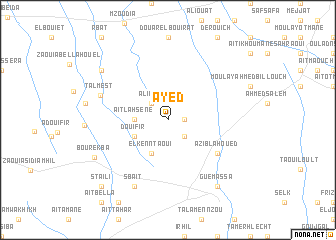 map of Ayed