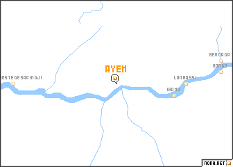 map of Ayem