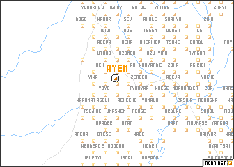 map of Ayem