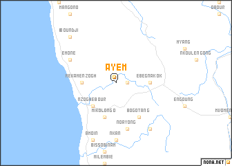 map of Ayem