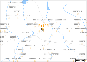 map of Ayera