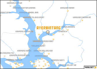 map of Ayer Bintang