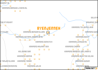 map of Ayer Jerneh