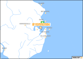 map of Ayer Renak