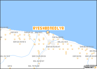 map of Āyeshbon-e ‘Olyā