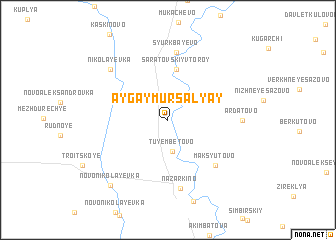 map of Aygay-Mursalyay