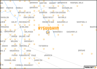 map of Ay Guud Wiin