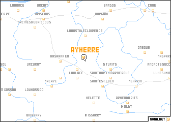 map of Ayherre
