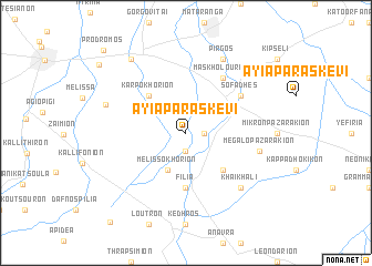 map of Ayía Paraskeví