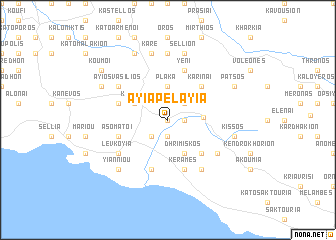 map of Ayía Pelayía