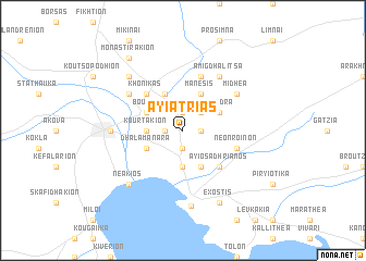 map of Ayía Triás