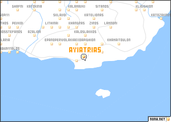 map of Ayía Triás
