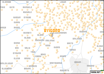 map of Ayigoro