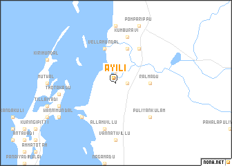 map of Ayili