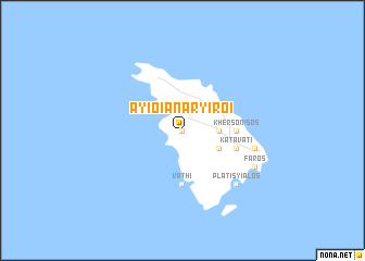 map of Áyioi Anáryiroi