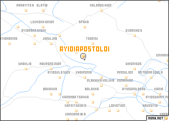 map of Áyioi Apóstoloi