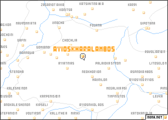 map of Áyios Kharálambos