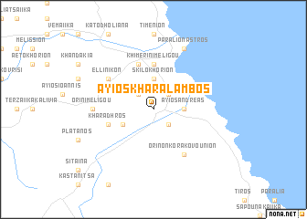 map of Áyios Kharálambos