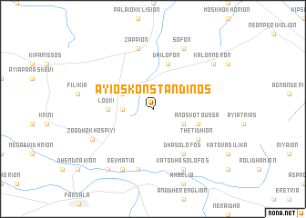 map of Áyios Konstandínos