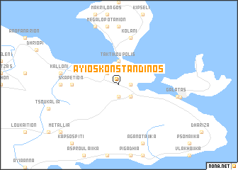 map of Áyios Konstandínos