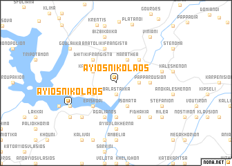 map of Áyios Nikólaos