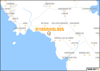 map of Áyios Nikólaos