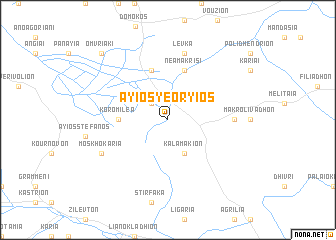 map of Áyios Yeóryios