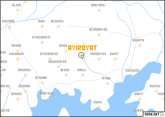 map of Ayiroyat