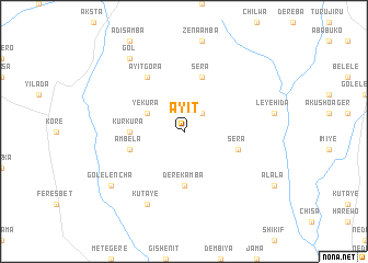 map of Āyit