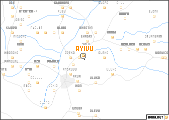 map of Ayivu