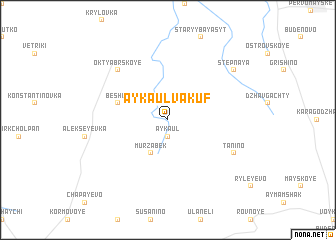 map of Aykaul Vakuf