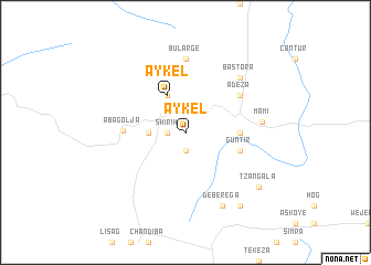 map of Āykel