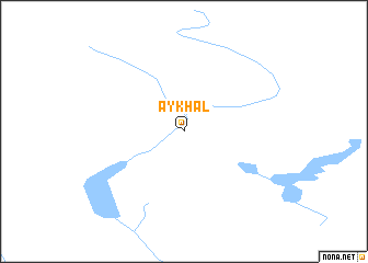 map of Aykhal